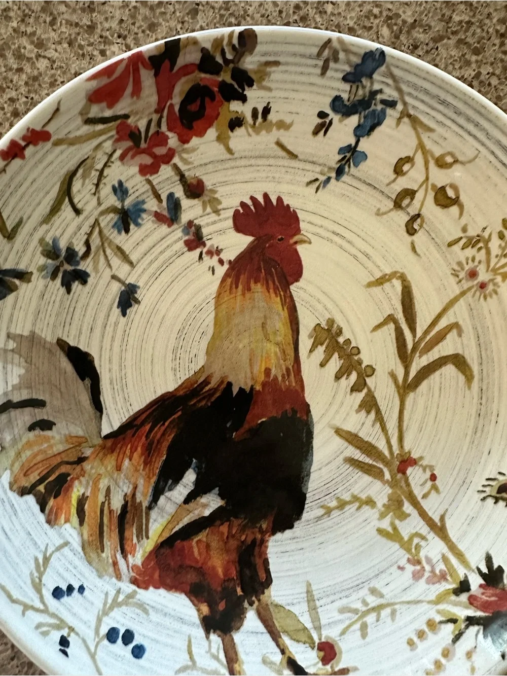 Williams Sonoma Francis Marc Lacaze Roaster Bowl